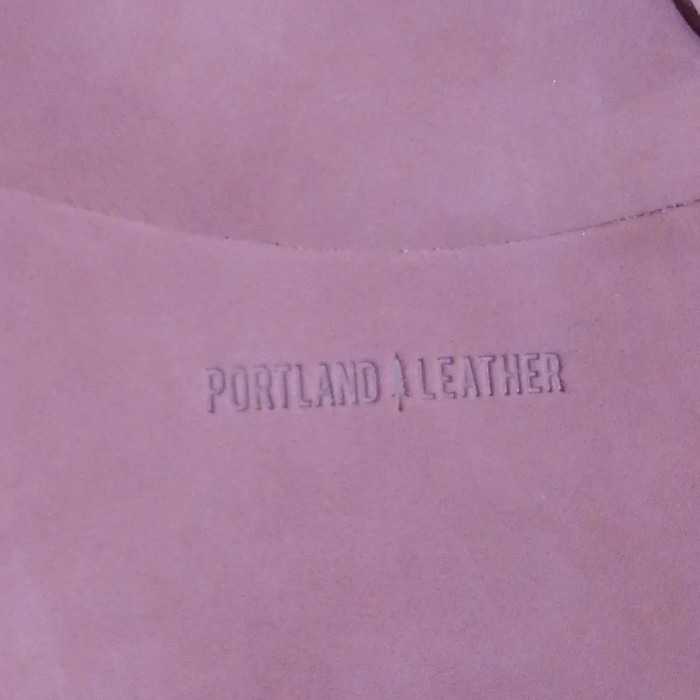 Portland Leather Juliette Bag In Foxglove Color Like New! Lovely! - Picture 3 of 11